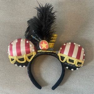 Disney Circus Minnie Mouse Ears, only worn once!